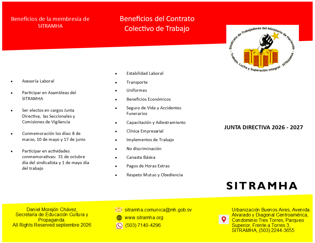 Beneficios de formar parte de SITRAMHA